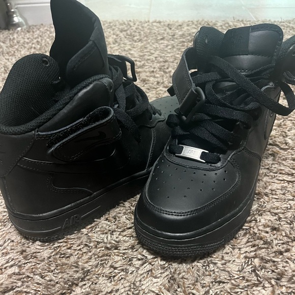 all black air force 1 kids